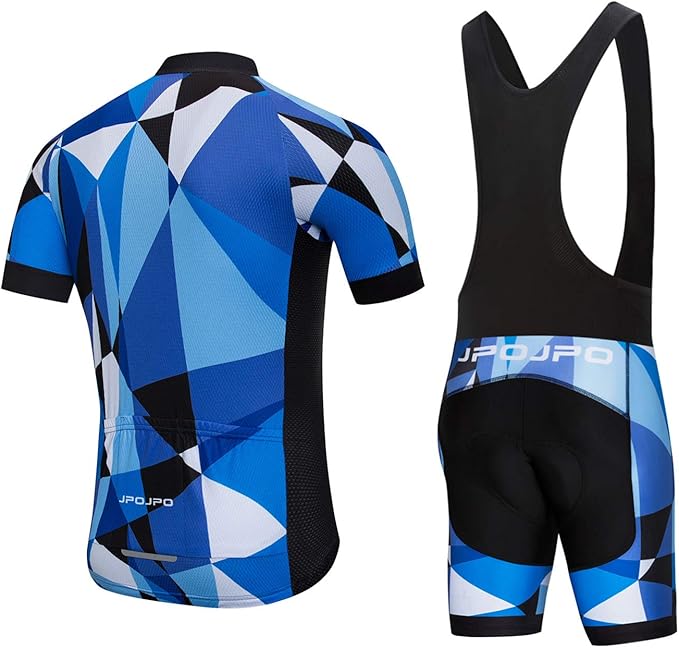 Hotlion Men's Cycling Jersey Set Summer Cycling Clothing Suit Pro Team Bike Clothes Road Biking Outfits Bicycle Kit for Men