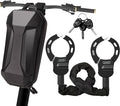 Electric Scooter Lock, Heavy Duty Anti Theft Chain Lock with Key, Accessories for Bike, E-Bike, Bicycle, Motorcycle, Scooter, Made of Zinc Alloy, Anti-Shear, Anti-Rust, 36 x 4.6 Inch, Black