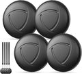 Smart Tracker Tags-4 Pack - GPS Air Tracker Bluetooth Key Finder Compatible with Apple Find My (iOS Only), 80dB Loud Beep for Bike, Wallets, Luggages, Bags,Replaceable Battery