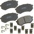 Bendix Premium SBC433A Ceramic Brake Pads for Mitsubishi Fuso FE 1995-1990, FE-HD 1999-1996, FE-HD 2002, Toyota Tacoma 2004-1995
