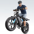 TST Electric Bike for Adults, 1500W Peak Motor, 28 MPH, 20" x 4.0" Fat Tire E-Bike, 48V 15Ah/25Ah Removable Battery, Dual Hydraulic Disc Brakes, Dual Suspension, LCD & APP, UL 2849 Certification