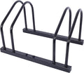 ZeHuoGe Bikes Floor Stand, Bike Parking Rack Garage Bike Storage Stand Indoor/Outdoor 22-28" Wheel Stand, Max Tire Width 2.15" (Black, 2 Bikes)