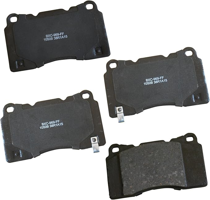 Bendix Premium SBC1050B Ceramic Front Brake Pads for Hyundai Genesis Coupe 2010, Genesis Coupe 2016-2013