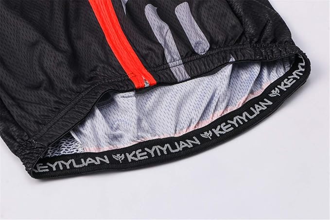 Cycling Jersey Men USA Summer Bike Short Sleeve 3-Pockets Breathable Quick-Dry Shirt S-3XL