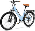 Aelith 26" Electric Bike for Adults – Powerful 1000W Motor, 48V Removable Battery, 7-Speed, Front Suspension & LCD Display – Commuter and Mountain EBike for Women