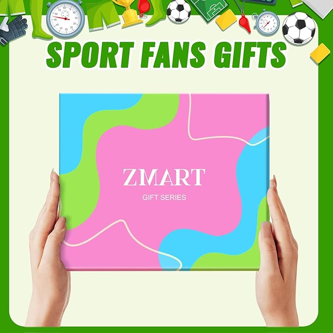 Zmart Sport Gifts for Men - Softball Basketball Volleyball Wrestling Plane Bike Socks