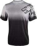 Wisdom Leaves Mens Mountain Bike Jersey Short Sleeve MTB Shirts Moisture-Wicking and Quick-Dry