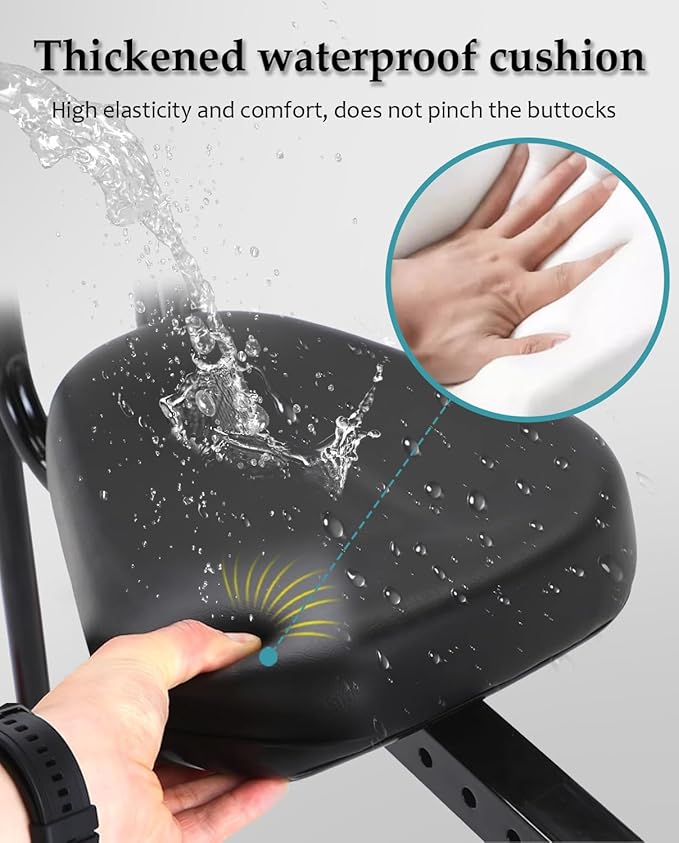 Child Seat for Electric Scooter with seat, Kid Seat Suitable for Electric Bicycle/Hybrid Cruiser Bicycles and City Bicycles, Suitable for Children 2~6 Years