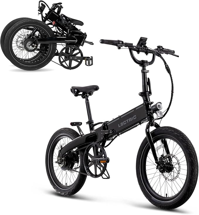 LECTRIC XP™ Lite 2.0 Electric Bike | Adult Folding Bikes - Weighs Only 49lbs | 45 Mile Range w/ 5 Pedal-Assist Levels | 20mph Top Speed - Class 1 and 2 eBike