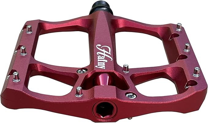 Hafny Aluminum Bike Pedals, CNC machined, Wide Sturdy Platform, HF-1400