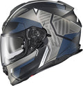 ScorpionEXO Ryzer Full Face Motorcycle Helmet with Pinlock Ready Shield with Integrated Speaker Pockets DOT ECE Approved Switch (Phantom - 2X-Large)