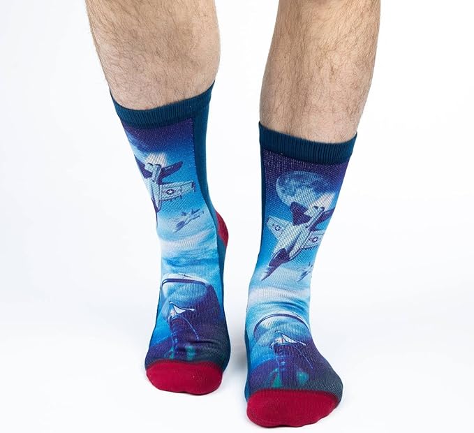 Good Luck Sock Novelty Crew Socks for Adults - For Men, Women and Teens