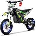 KOOZ HP112E PRO 36V 1000W Electric Dirt Bike for Kids, 3 Speed Modes Teen Electric Motorcycle Up to 20.6 MPH& 19 Miles Long-Range, Dual Suspension & Disc Brake, 16" Sturdy Tire