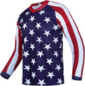 JPOJPO Men's Mountain Bike Jersey Long Sleeve MTB Off-Road Racing Downhill Motocross Shirts Quick Dry&Moisture-Wicking Tops