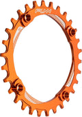 Funn Solo Narrow Wide Chainring for 9 10 11 12 Speed Chain, Fits 104mm BCD Interface Crankset, Single Speed Bike Chain Ring for MTB, BMX Bike, Gravel Bike and Road Bike