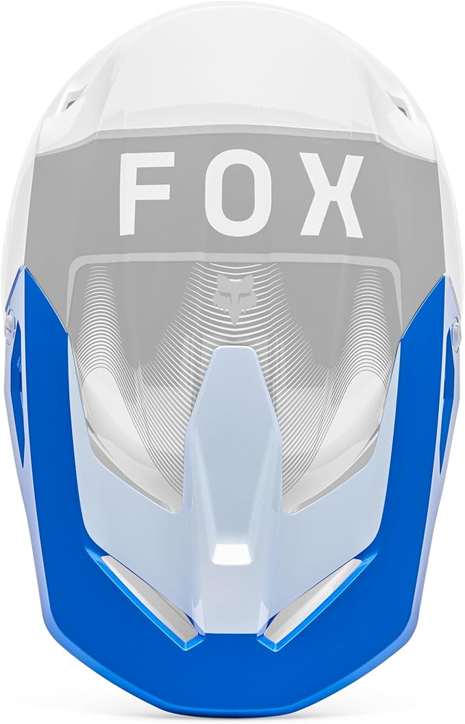 Fox Racing V1 Helmet Motocross Dirt Bike Visor, Blue/Pink Collect, X-Small
