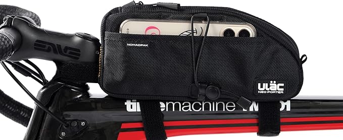 ULAC NOMADPAK: TREKKING MAX 1.6L Large Top Tube Bag (Black)