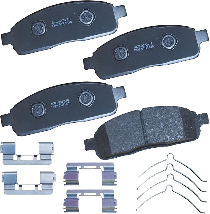 Bendix Premium SBC1392 Ceramic Front Brake Pads for Lincoln Mark LT 2008-2006