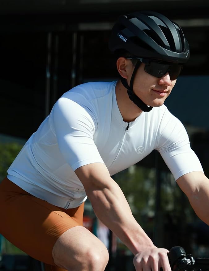 INBIKE Cycling Jersey Men Breathable Bike Shirt Quick-dry Reflective Bicycle Clothing for Road Biking Riding