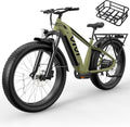 Vivi ACE01 Electric Bike for Adults,26" x 4.0 Fat Tire Ebike,1500W Peak Motor Torque Sensor Electric Mountain Bike,25MPH Electric Bicycle with 48V 15AH Battery,Hydraulic Brake,SGS Certified to UL2849