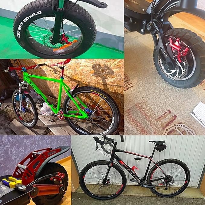 MTB Road XTECH HB-100 MTB Road Line Pulling Hydraulic Disc Brake Calipers Front & Rear Mountain Bike Disc Brake E-Bike Disc Brake Set