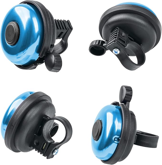 Classic Bike Bell, Aluminum Bicycle Bell, Loud Crisp Clear Sound Bicycle Bike Bell for Adults Kids