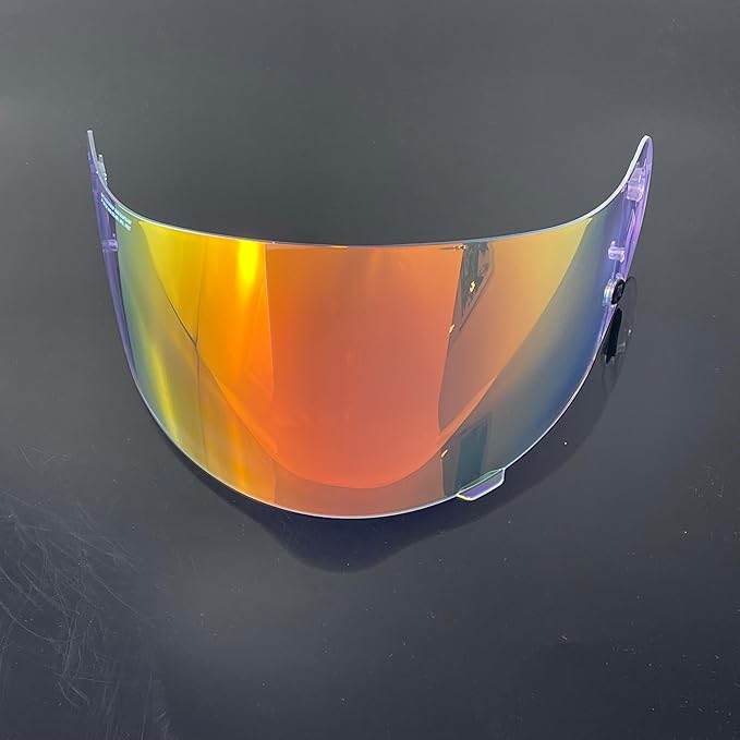 HJ09 Shield for HJC CL-15,CL-16,CL-SP,CL-17,CS-15,CS-R1,CS-R2,CS-R3,FS-10,FS-11,FS-15,FG-15,IS-16,TR1 Helmet Visor (Clear Red-For Day &Night)