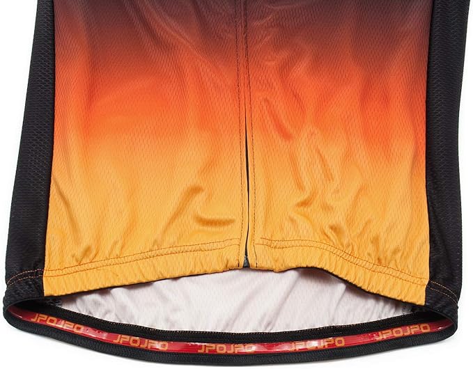 JPOJPO Men's Cycling Jersey Bike Shirt Short Sleeve MTB Summer Clothing Bicycle Tops Jacket S-3XL