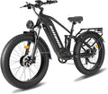 8000w Electric Bike for Adults, 60V 32Ah Battery Ebike, Fat Tire & Long Range Electric Bicycles, 210Nm Mountain Bike Full Suspension, Hydraulic Brake Electric Bicycle