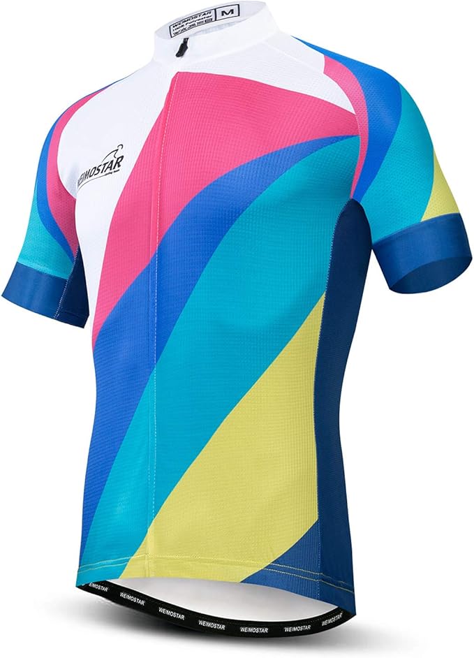 Bike Bicycle Tops Men's Cycling Jerseys Full Zipper MTB Clothing Cycle Clothes