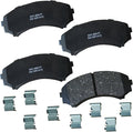 Bendix Premium SBC550 Ceramic Front Brake Pads for Mazda MPV 1993-1992, Mitsubishi Endeavor 2009, Grandis 2009, Montero 2009