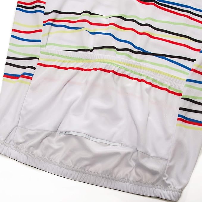 Coconut Ropamo CR Long Sleeve Cycling Jersey Mens, 3+1 Zipper Pockets Bicycle Tops Quick Dry Breathable Biking Shirt