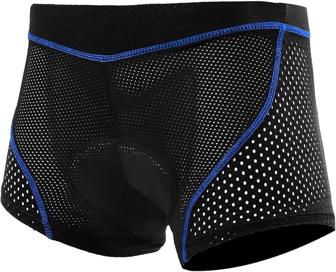 X-TIGER Men's Cycling Underwear Shorts 5D Padded Gel,MTB Biking Shorts Pants with Breathable,Adsorbent Design