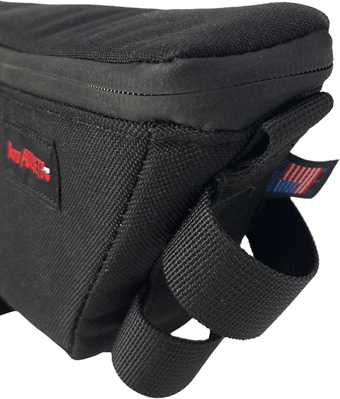 Moto Pockets Adventure Handlebar Bag – Motorcycle Handlebar Storage for ADV Bikes – 2.2L Front Pouch – Water Resistant – Made in USA