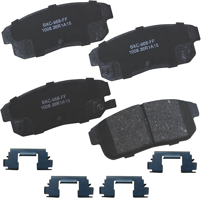 Bendix Premium SBC1008 Ceramic Rear Brake Pads for Mazda RX-8 2011-2004
