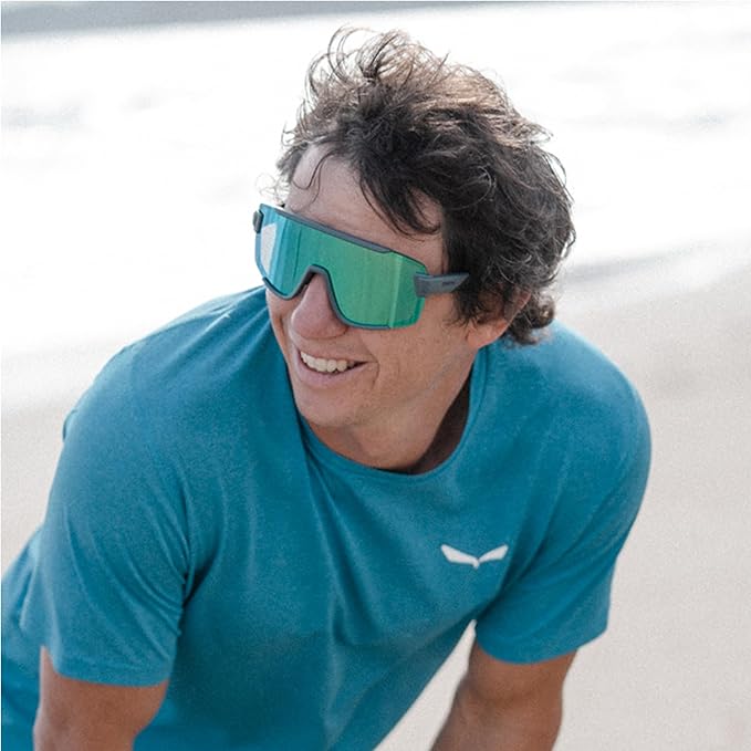 SMITH Wildcat Sunglasses with ChromaPop Shield Lens – Performance Sports Sunglasses for Biking & More – For Men & Women