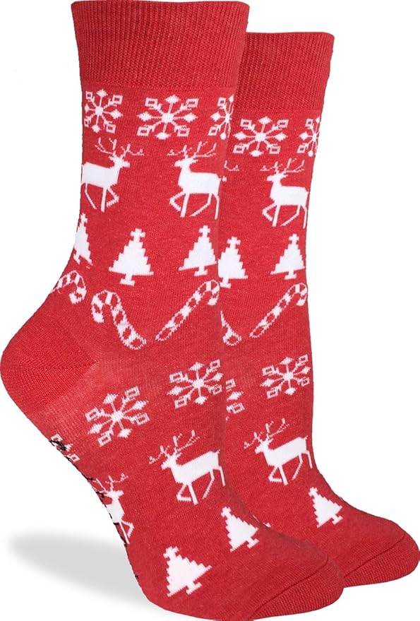 Good Luck Sock Novelty Crew Socks for Adults - For Men, Women and Teens