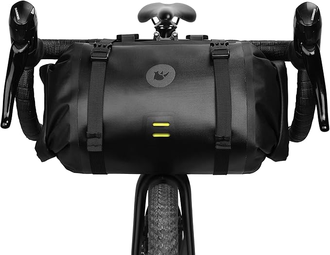 Rhinowalk 2PC Bike Handlebar Bag Set Waterproof Bicycle Front Tube Bag Large Capacity Storage Bag Shoulder Bag