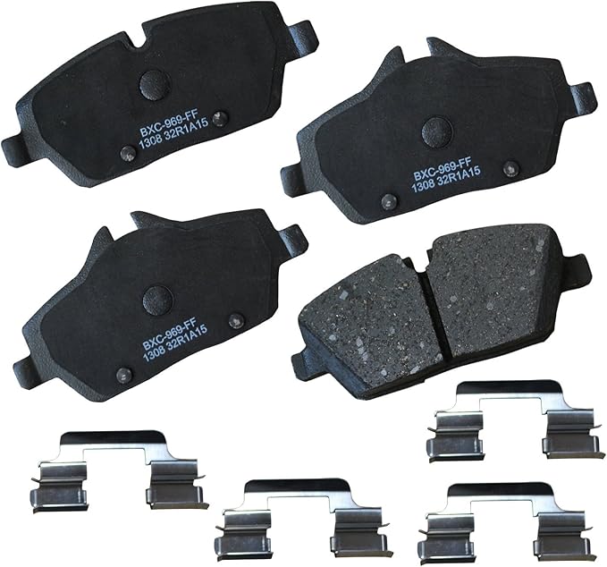 Bendix Premium SBC1308 Ceramic Front Brake Pads for Mini Cooper 2024-2007