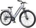 Electric Bike for Adults, 1200W Peak Commuter Ebike with 48V Built-in Battery 26" City Step Through E-Bike 7-Speed 65Miles 20Mph Urban Electric Bicycles for Women Men Teens