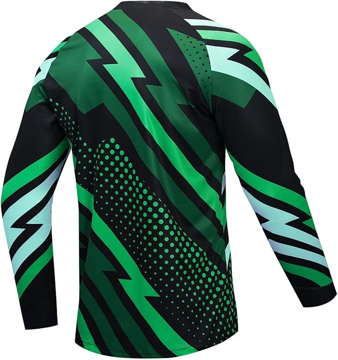 Cycling Jersey Long Sleeve Men's Mountain Bike Motocross Jersey Long Sleeve MTB T-Shirt
