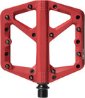 Crankbrothers Stamp Flat MTB Pedals - Size-Specific, Lightweight, Versatile, Durable Bike Pedals