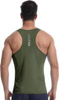 Lo.gas Sleeveless Cycling Jersey Men, Biking Base Layer Breathable and Lightweight with Back Pocket Sports Vest