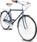 Tracer Osaka Hybrid Bikes, Steel Frame, Shimano Nexus Inter 3/7 Speed, Brown Seat Brown Grips, Road Bike, City Bike, Multiple Colors