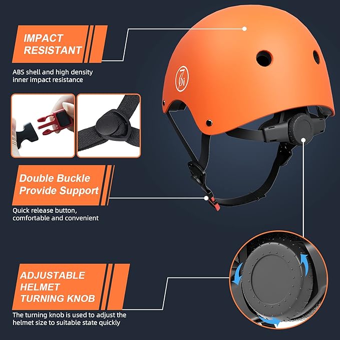 67i Bike Helmet Skateboard Helmet for Adult Cycling Bicycle Scooter Helmets for Men Women Adjustable for Multi-Sport Bicycle Scooter Inline Cycling Skateboarding