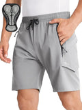 ARSUXEO Mens Mountain Bike Shorts Loose Fit Padded Bike Shorts Cycling Shorts Water-Resistant