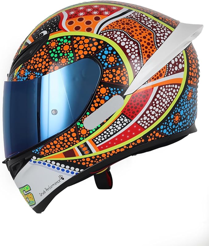 Soman K1 Helmet Visor Replacements, K1S Tinted Helmet Visor Compatible with K1 K1S K3SV K5 K5S UV Protection (Blue)