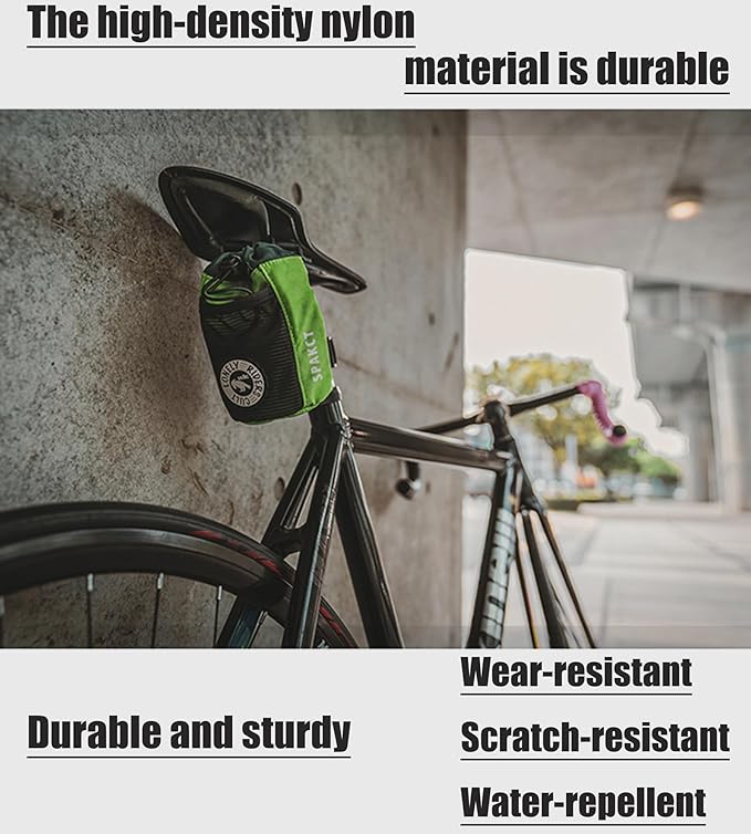 Bike Cup Holder,Bike Stem Bag,Bike Water Bottle Holder,Bike Handlebar Bag,Waterproof Bicycle Frame Bag,Bike Bags for Bicycles,Bike Feed Bag,Bike Snack Bag (Dark green)