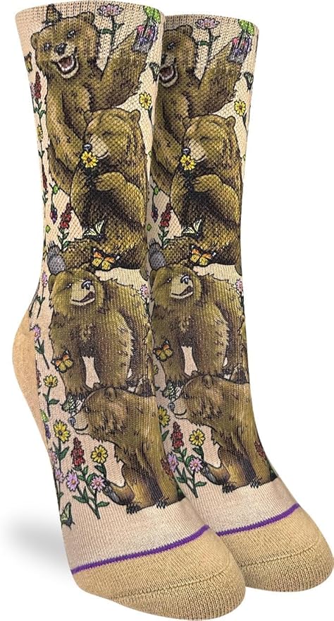 Good Luck Sock Novelty Crew Socks for Adults - For Men, Women and Teens