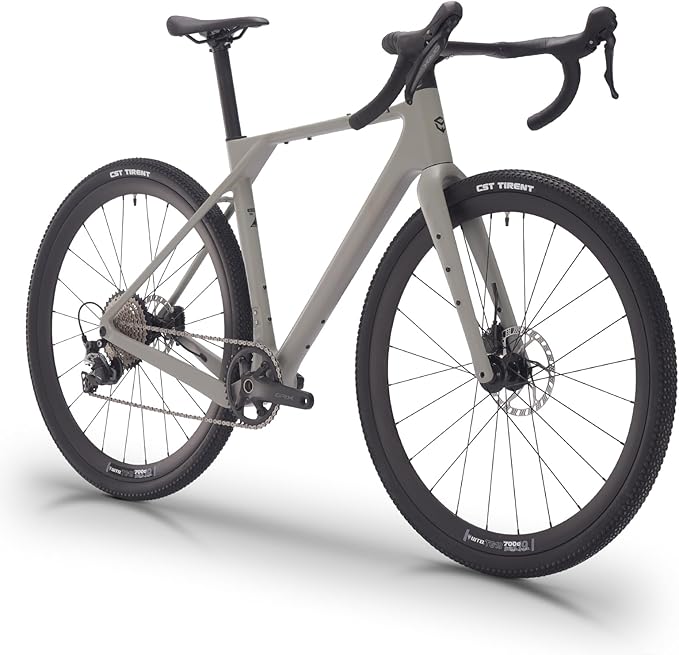 SAVADECK T800 Carbon Gravel Bike, with Shimano GRX610 12-Speed, Hydraulic Disc Brakes, 700x40c Tires for Road & Off-Road Adventure, Men's/Women's Bicycle